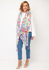 Serafina Collection Floral Print Scarf, Multi-Coloured