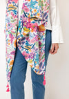 Serafina Collection Floral Print Scarf, Multi-Coloured