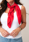 Serafina Collection Solid Colour Scarf, Red