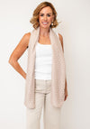 Serafina Collection Polka Dot Viscose Scarf, Taupe