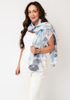 Serafina Collection Watercolour Scarf, Grey Multi