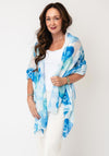 Serafina Collection Watercolour Scarf, Blue Multi
