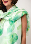 Serafina Collection Watercolour Scarf, Green Multi
