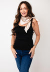 Serafina Paisley Print Scarf, Pink
