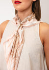 Serafina Collection Rhinestone Detail Scarf Ring, Gold