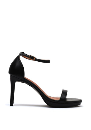 Zen Collection High Heeled Sandals, Black