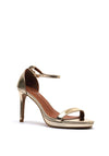 Zen Collection Metallic High Heeled Sandals, Gold