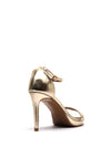 Zen Collection Metallic High Heeled Sandals, Gold