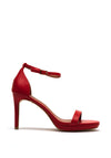 Zen Collection High Heeled Sandals, Red
