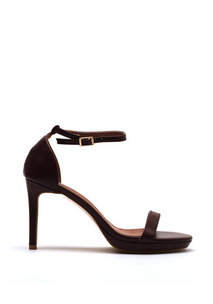 Zen Collection High Heeled Sandals, Wine