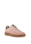 Zen Collection Faux Leather Trainers, Pink