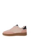 Zen Collection Faux Leather Trainers, Pink
