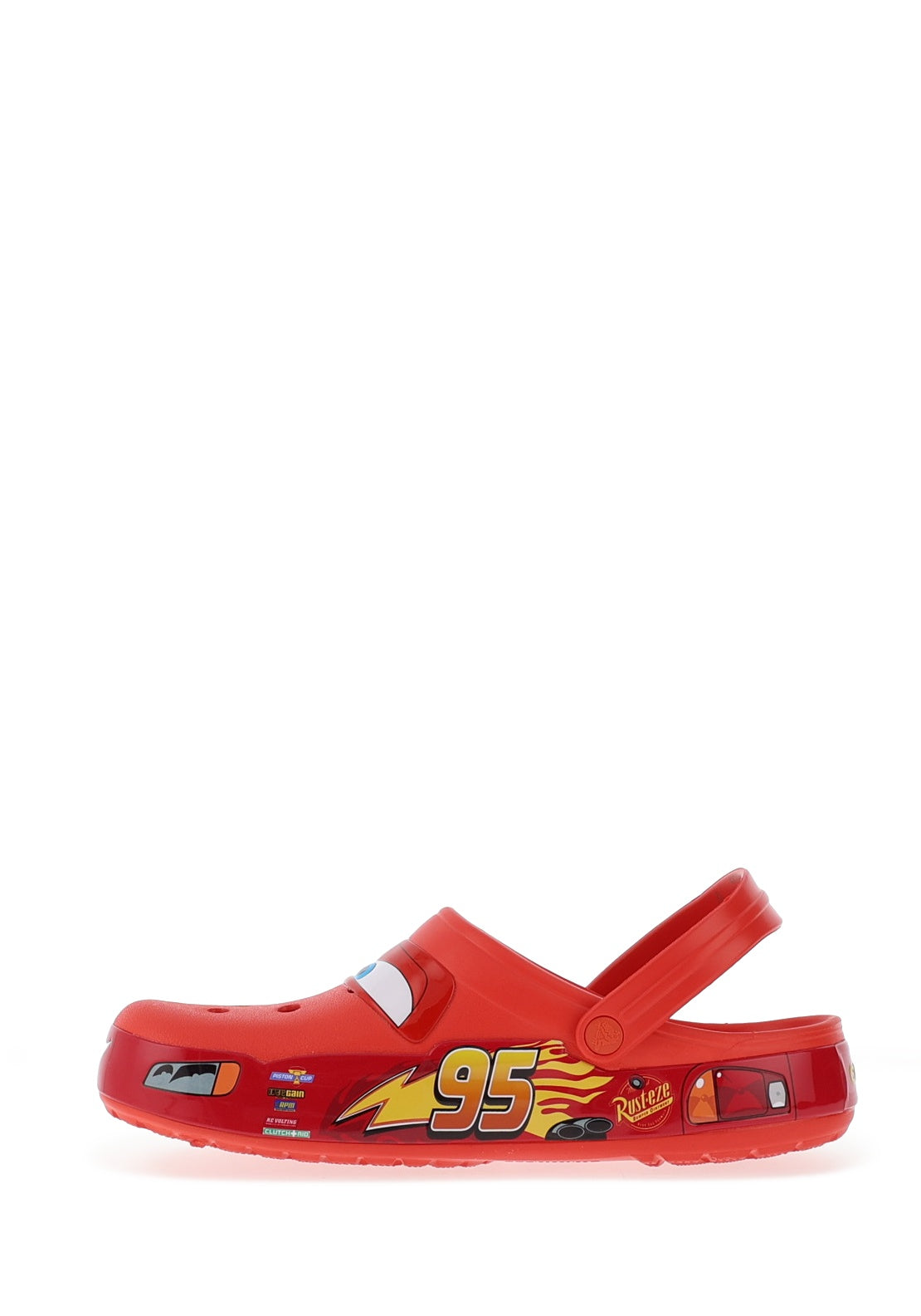 Crocs Men’s Cars Lightning McQueen Clogs, Red