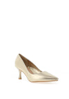 Zen Collection Pointed Toe Heeled Shoes, Gold