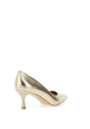 Zen Collection Pointed Toe Heeled Shoes, Gold