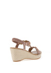 Sponge Alvor Slip On Wedge Sandals, Rose Gold