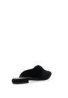 Zen Collection Flat Mule Shoes, Black