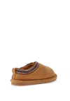 Zen Collection Aztec Detail Faux Fur Lined Slipper, Camel