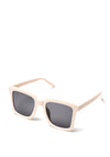 Serafina Collection Oversized Square Sunglasses, Cream