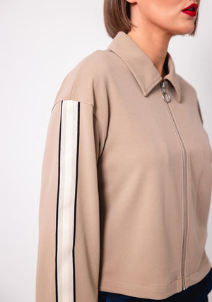 Vero Moda Berlin Zipped Jacket, Beige