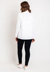 Serafina Collection Open Knit Cardigan, White