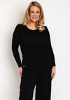 Malissa J One Size Long Sleeve T-Shirt, Black