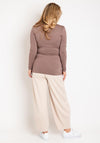 Malissa J One Size Long Sleeve T-Shirt, Mushroom