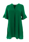 Serafina Collection Gianna Tunic Mini Dress, Green