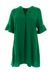 Serafina Collection Gianna Tunic Mini Dress, Green