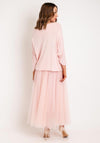 Serafina Collection One Size Fine Knit Sweater, Pink