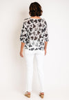 Serafina Collection One Size Mouse Print Jumper, Black