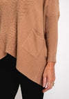 Serafina Collection Cable Knit Jumper, Camel