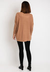 Serafina Collection Cable Knit Jumper, Camel