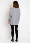 Serafina Collection Cable Knit Jumper, Grey