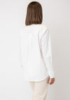 Serafina Collection Cotton Blend Shirt, White
