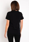 Serafina Collection Vogue Rhinestone T-Shirt, Black