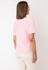 Serafina V-Neck Short Sleeve Jumper, Pink