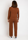 Serafina Collection Cable Knit Jumper, Coffee