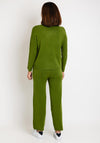 Serafina Collection Cable Knit Jumper, Green