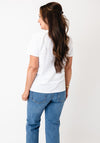 Serafina Love Graphic Print T-Shirt, White Multi