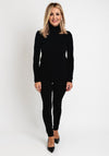 Serafina Collection Light Knit Sweater, Black