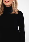 Serafina Collection Light Knit Sweater, Black