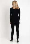 Serafina Collection Light Knit Sweater, Black