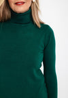 Serafina Collection Light Knit Sweater, Bottle Green