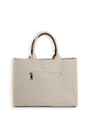 Zen Collection Twill Medium Tote Bag, Beige