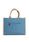 Zen Collection Twill Medium Tote Bag, Blue
