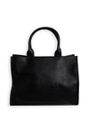 Zen Collection Polka Dot Medium Tote Bag, Black