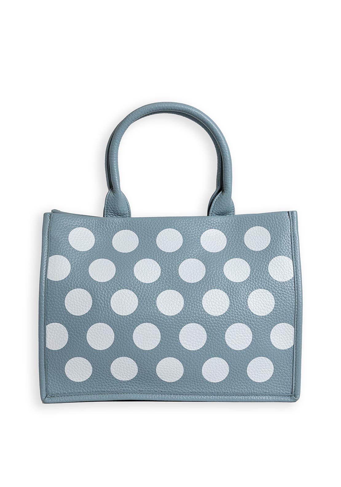 Zen Collection Polka Dot Medium Tote Bag, Sky Blue