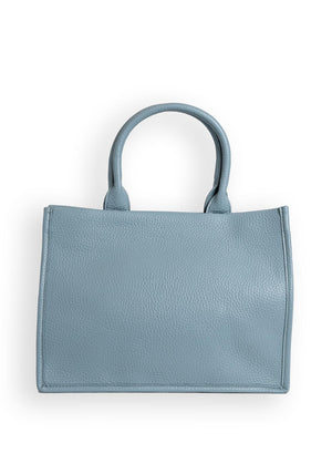 Zen Collection Polka Dot Medium Tote Bag, Sky Blue