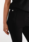 Malissa J High Waisted Flares, Black